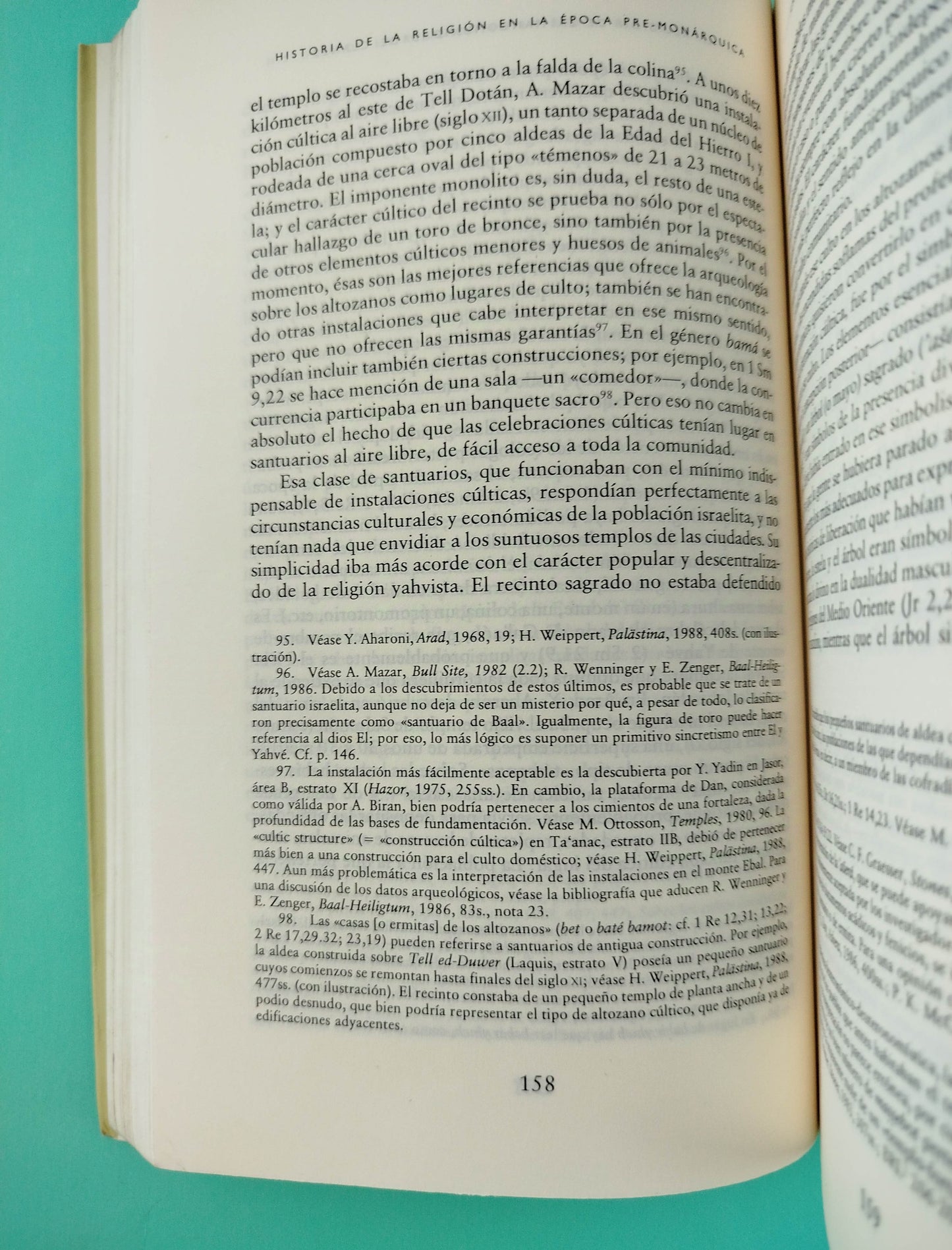 Historia de la religión de Israel en tiempos del antiguo testamento