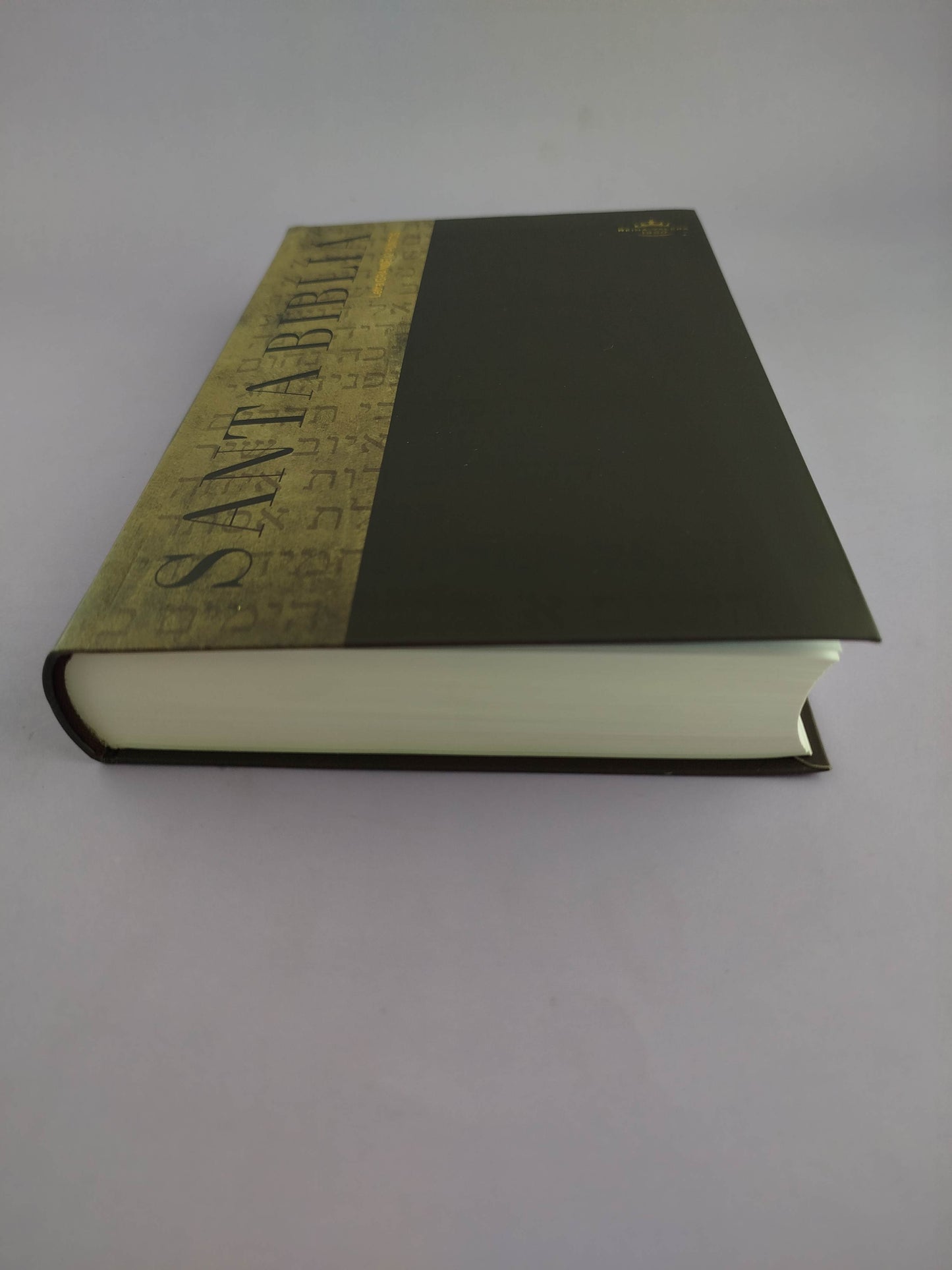 Biblia rvr 1960 letra grande pasta dura café duotono