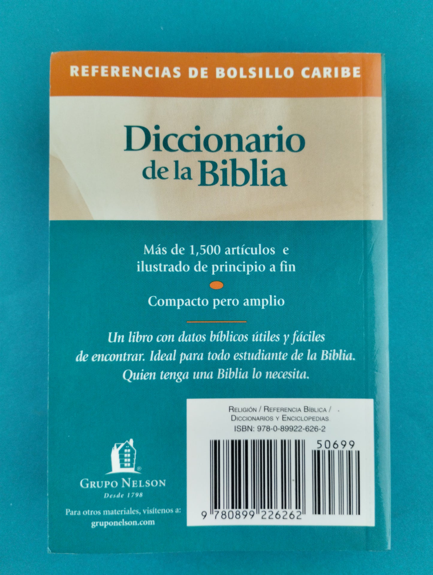 Diccionario de la biblia de bolsillo by Referencias de bolsillo caribe