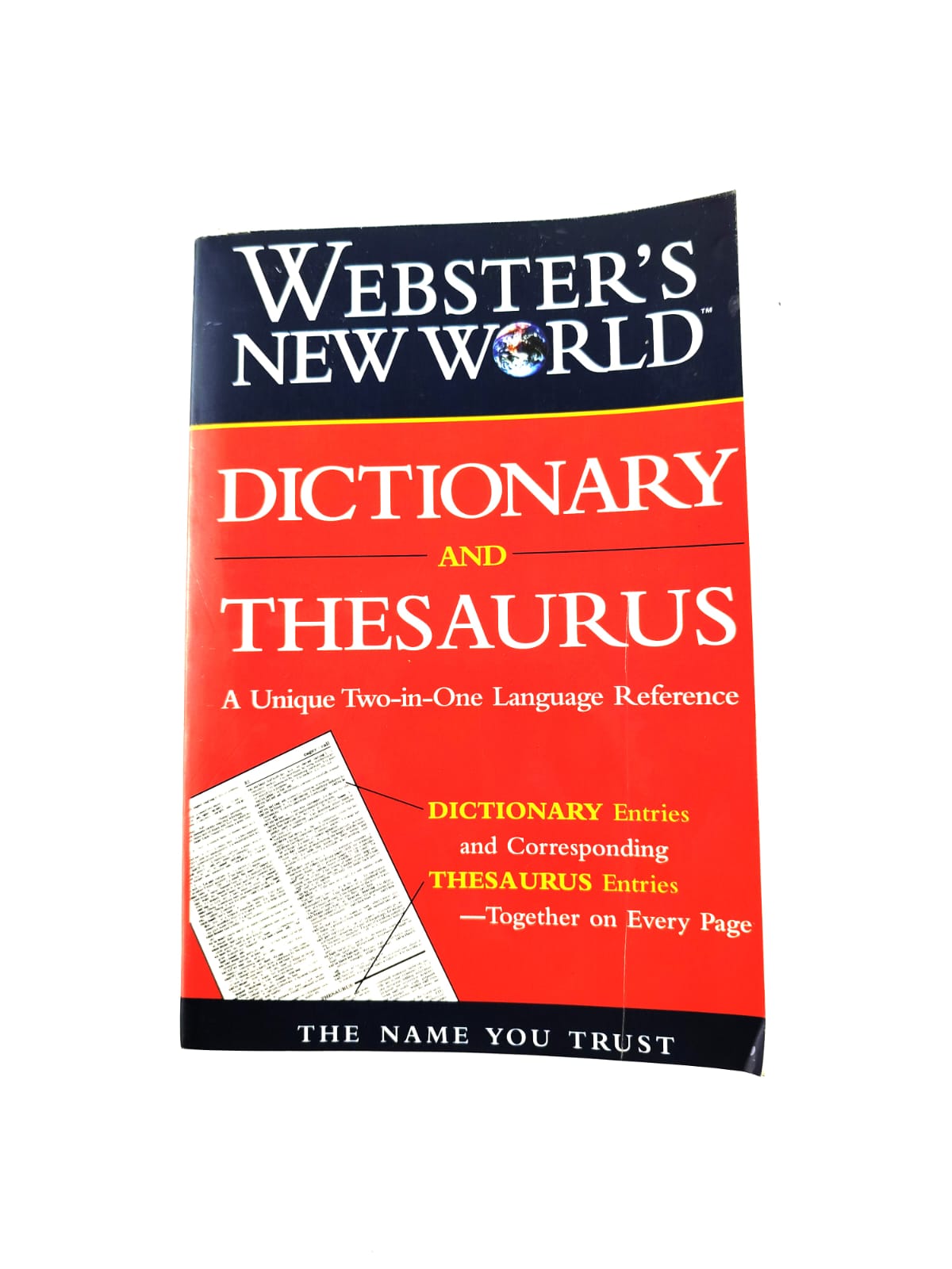 Webster's New World Dictionary and Thesaurus