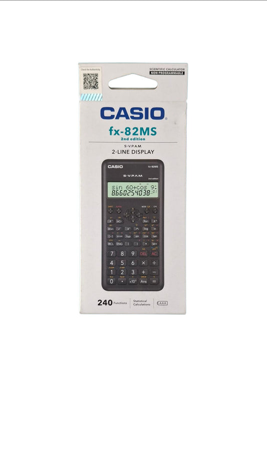 Calculadora científica Casio fx - 82 ms 2nd edition