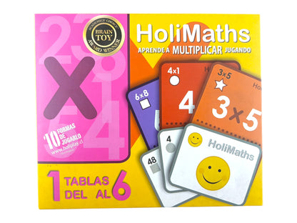 Holi Math Tablas 1-6 Divertimente
