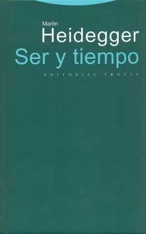 Ser y tiempo by martín heidegger