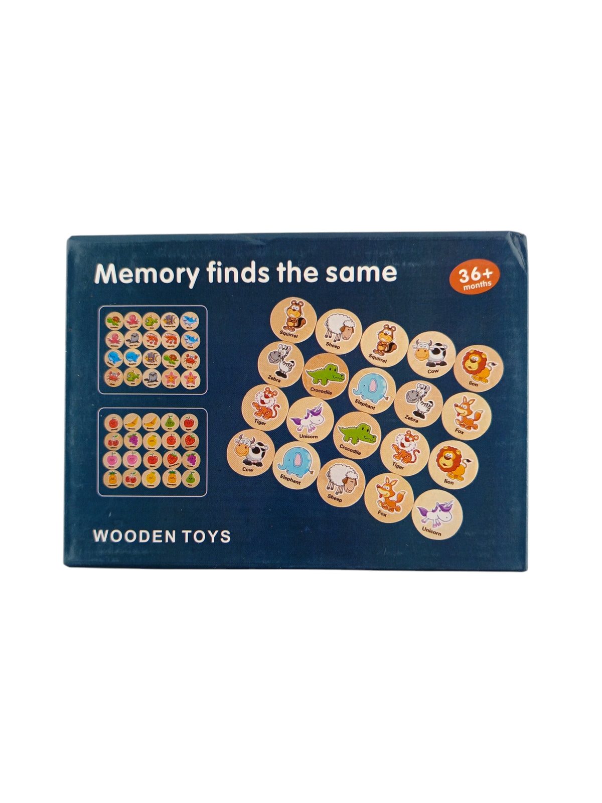 Memory finds the same by Wooden toys