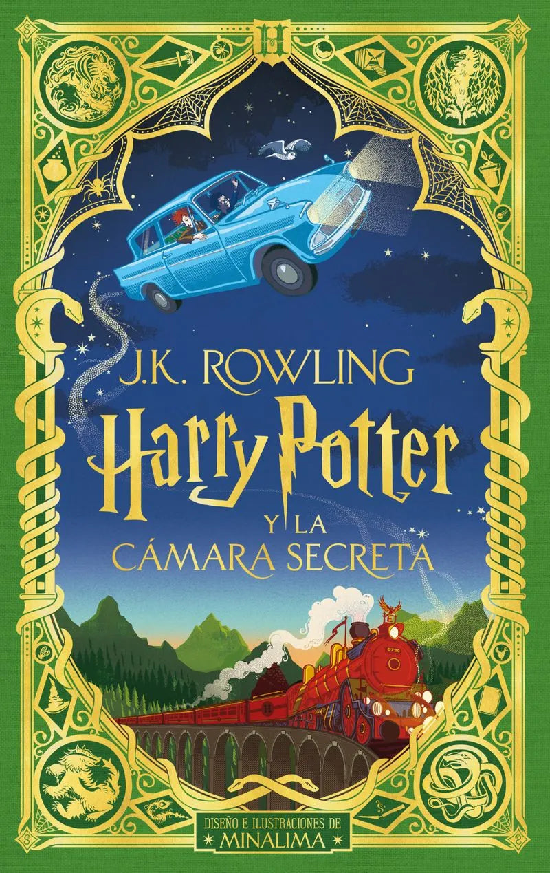 Harry Potter y la cámara secreta edición minalima by j k rowling