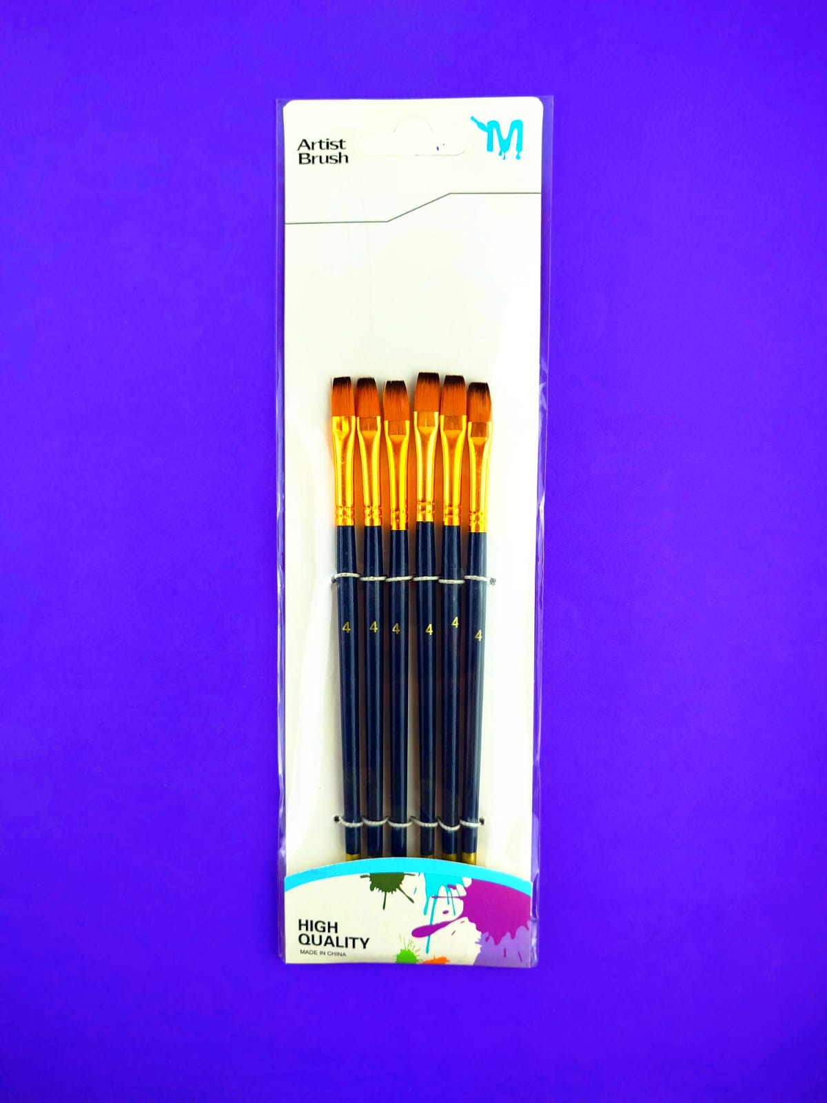 Paquete de pinceles redondos artístico YE2506 by Varios
