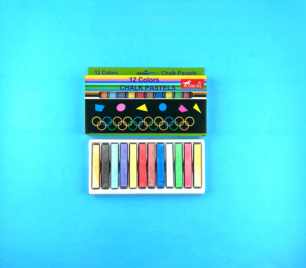 Tiza pastel corcel x12 by Corcel