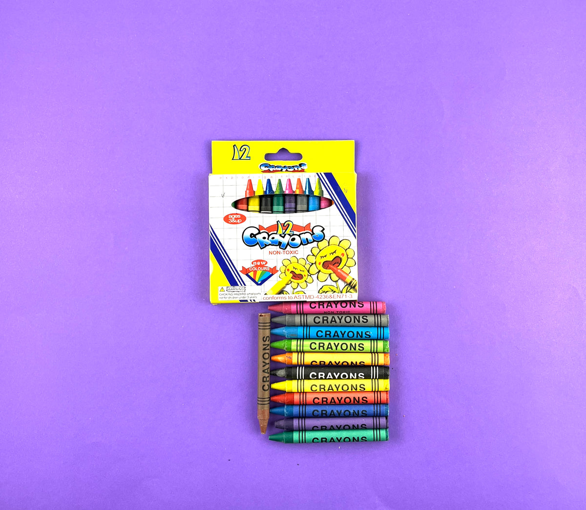 Crayones delgados x12 by Crayons