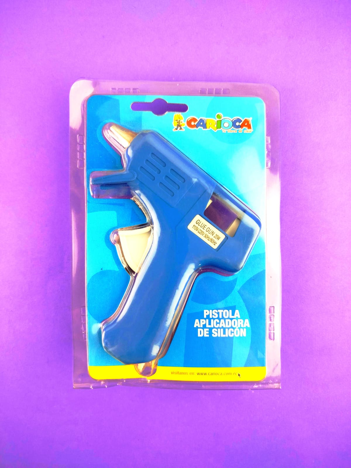 Pistola de silicona pequeña by Carioca
