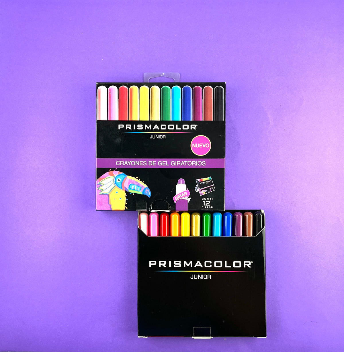 Crayones de gel giratorios prismacolor x12 by Prismacolor