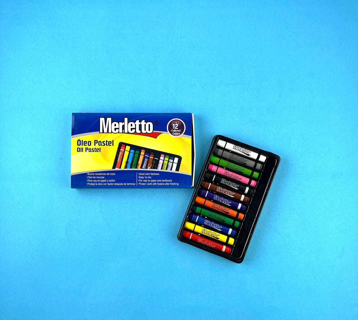 Tiza óleo pastel merletto x12 by Merletto
