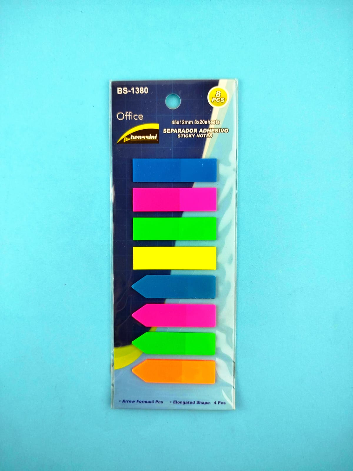 Banderitas benssini neón 8x20 by Benssini