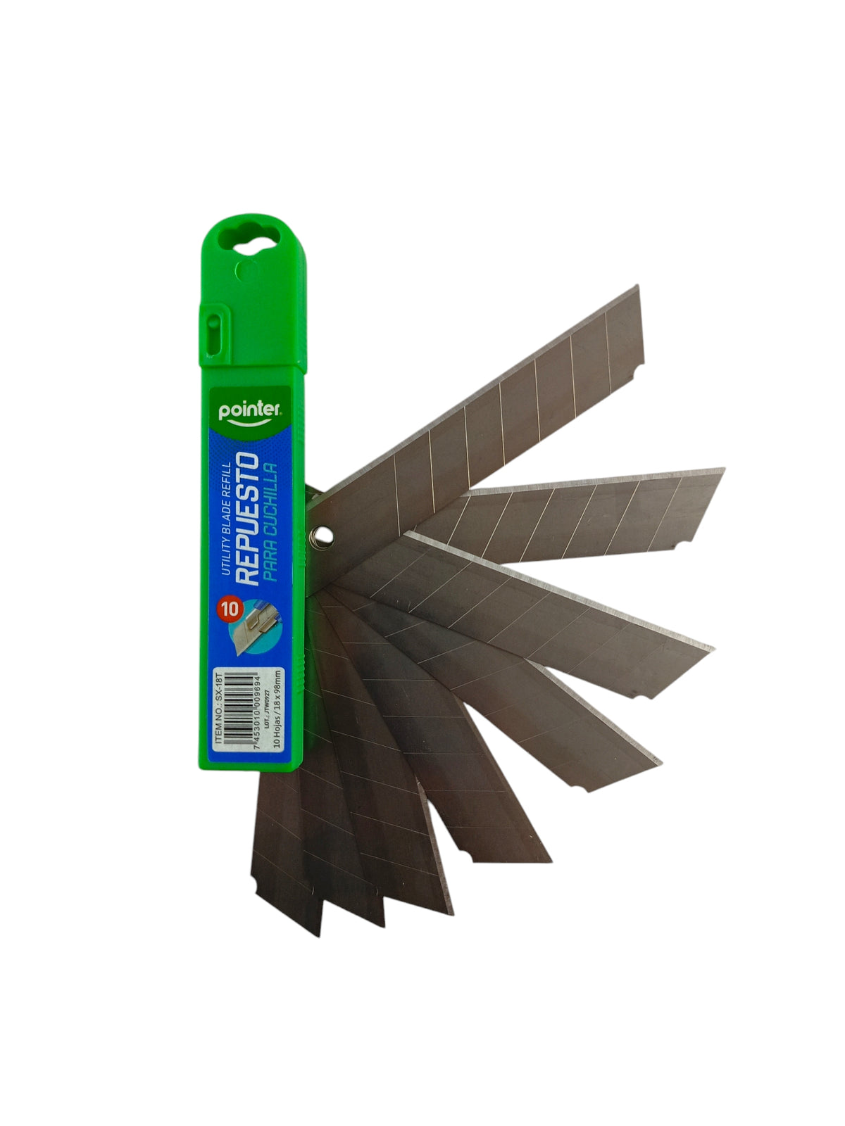 Repuesto cuchilla bisturí Pointer x 10 und by Pointer