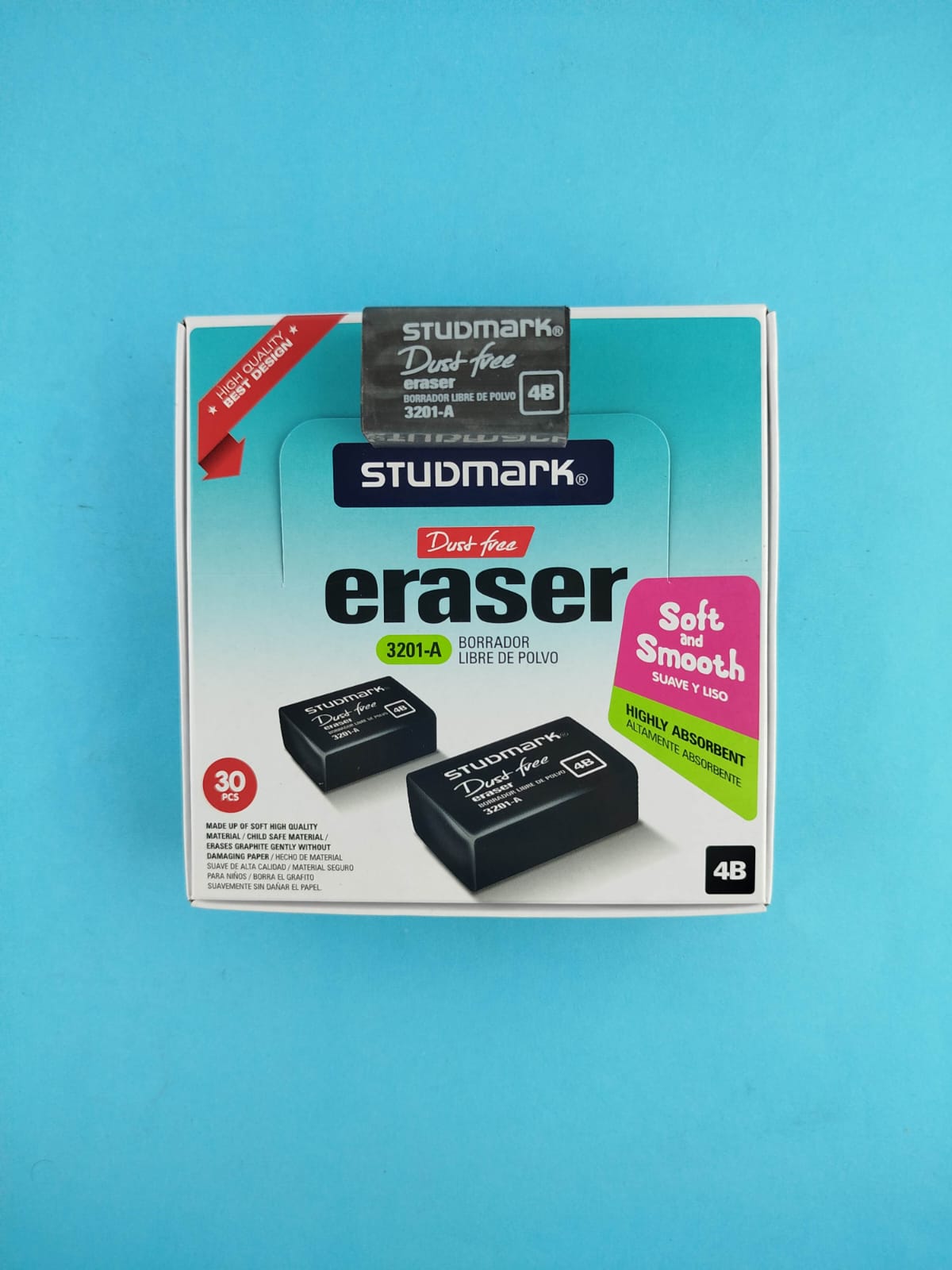 Borrador miga de pan studmark negro x30 by Studmark