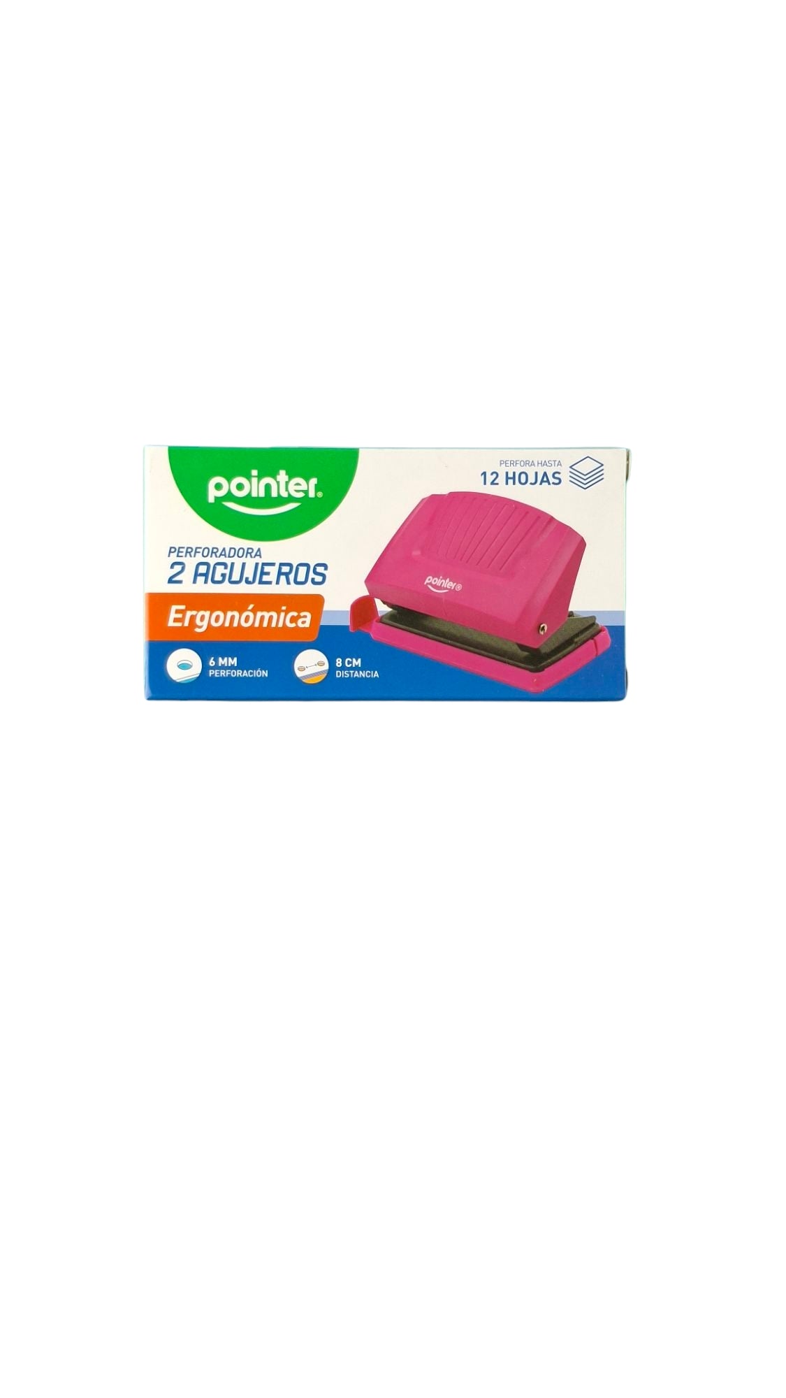 Perforadora pointer ergonómica 2 agujeros by Varios