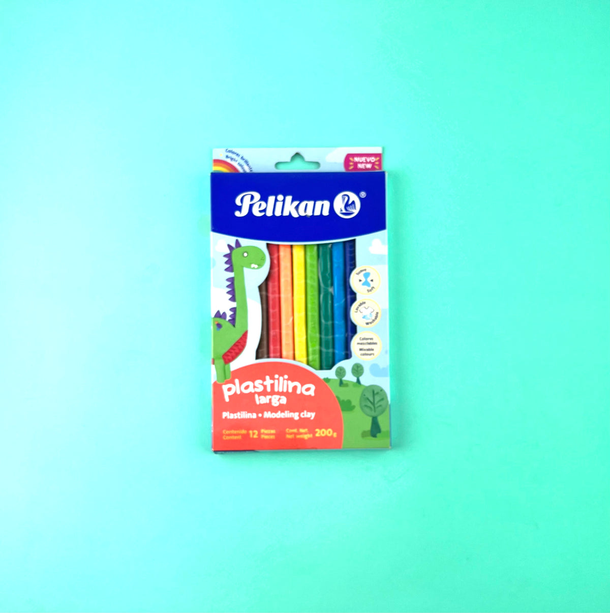 Plastilina Pelikan larga x12 by Pelikan