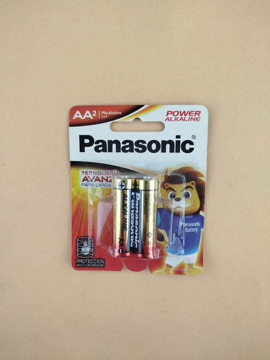 Pilas panasonic alkaline doble AA