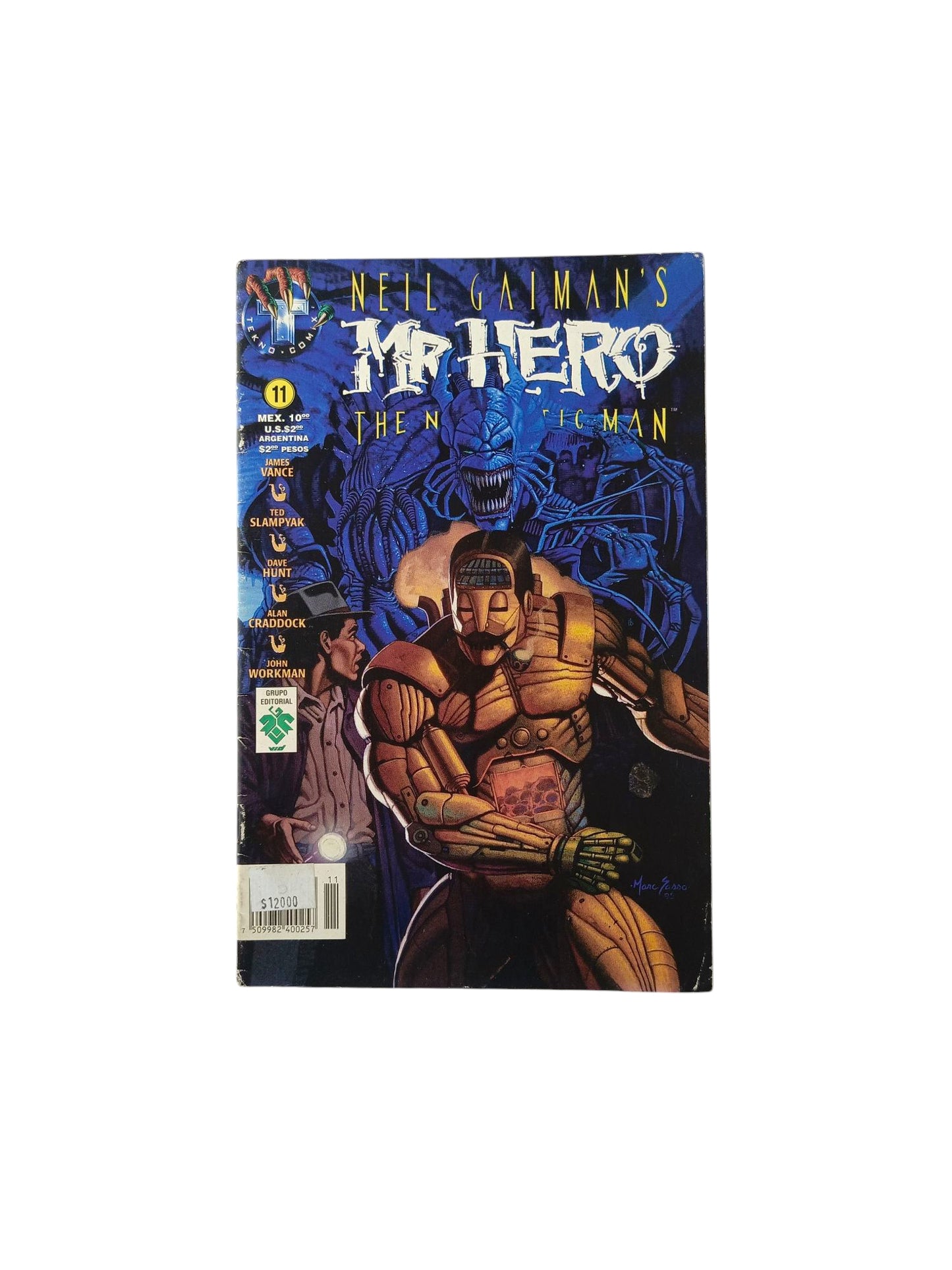 Mr Hero The Newmatic Man #11