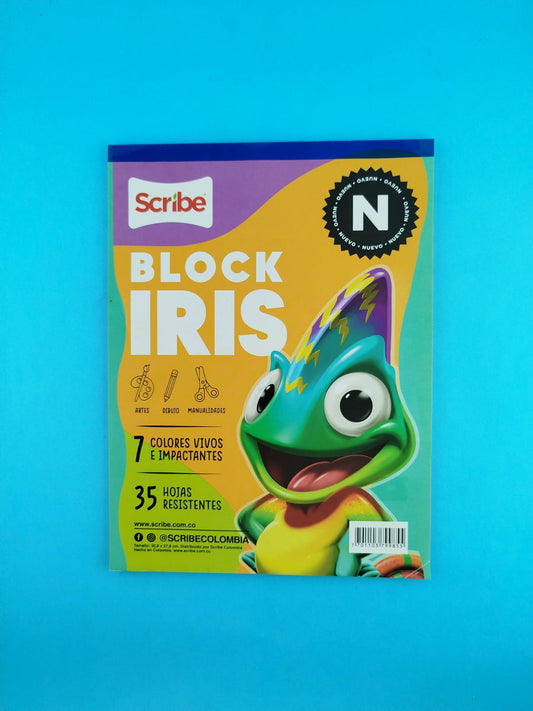 Block iris scribe x 35 hojas