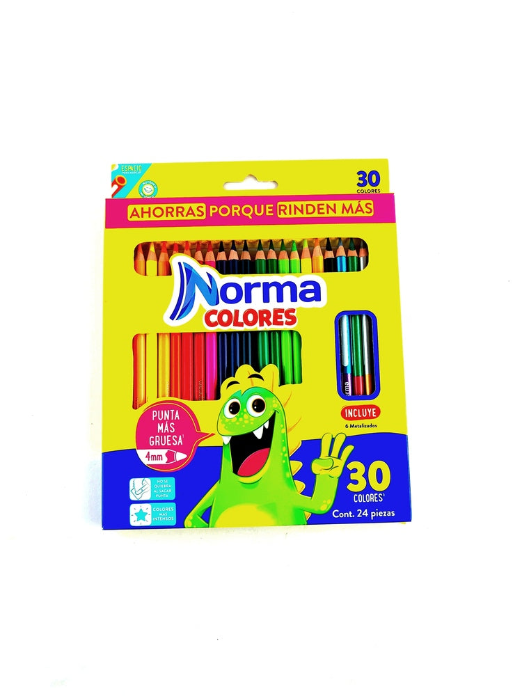 Colores norma x 30 unidades