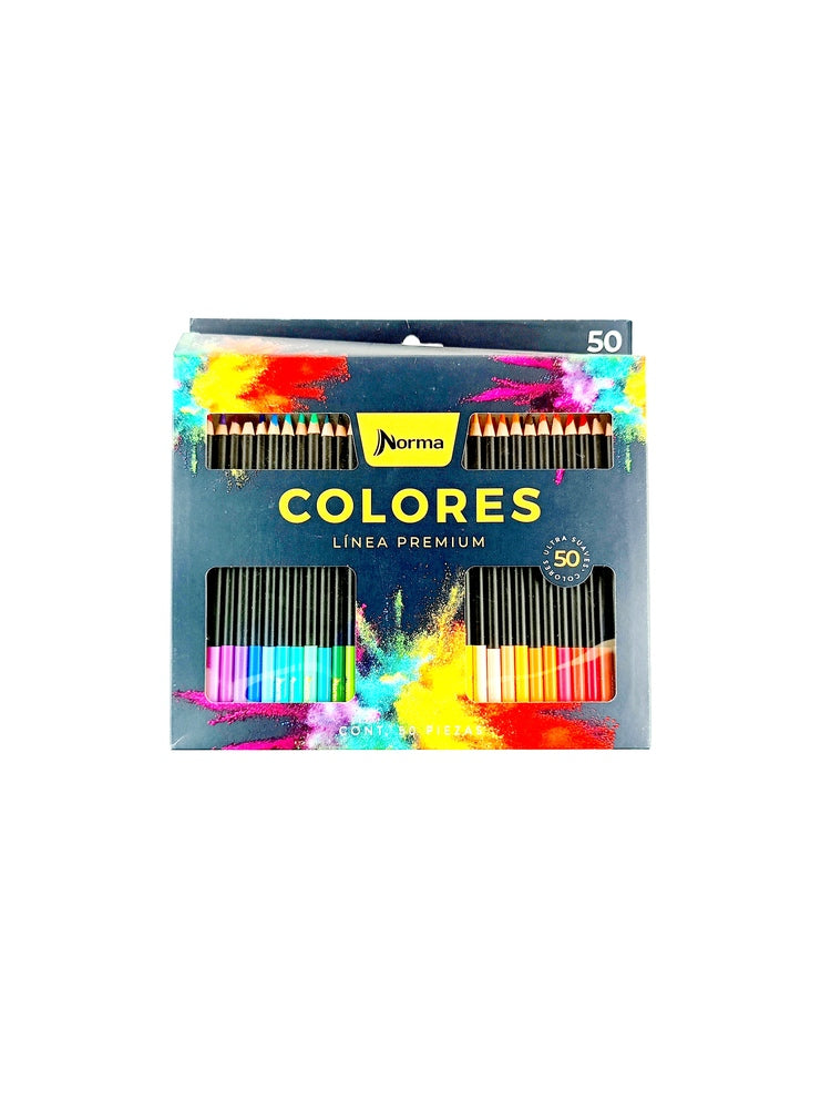 Colores norma premium x 50 by libreriatroya.com
