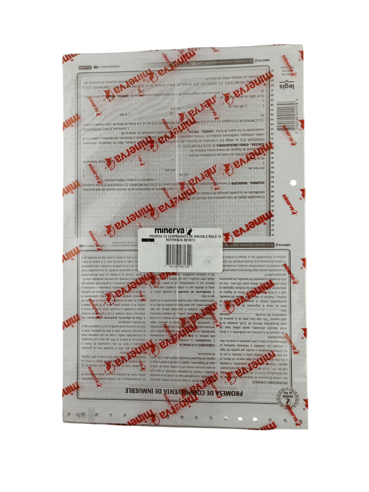 Promesa de Compraventa Inmueble Minerva paq x 12 by Minerva