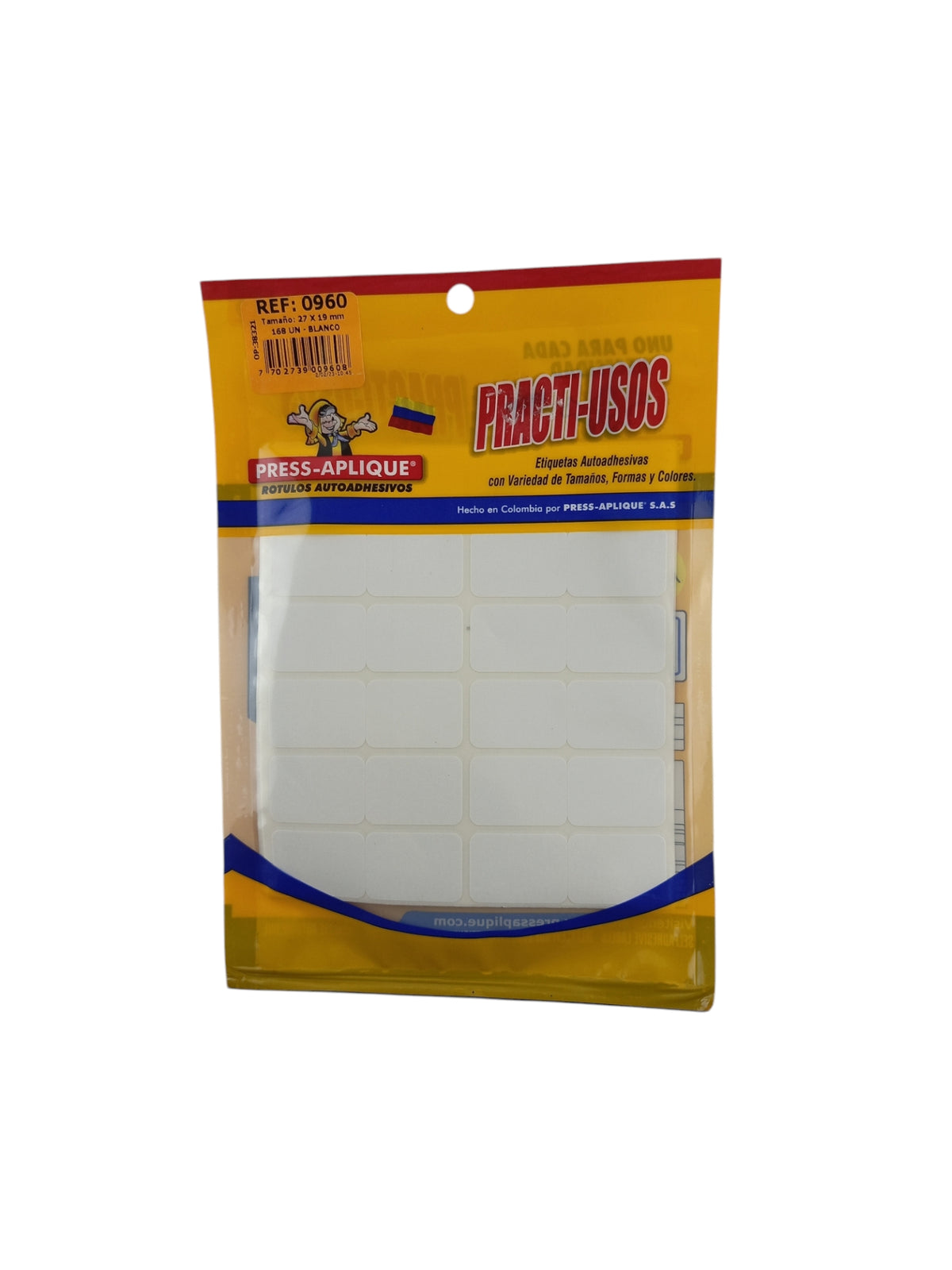 Rótulo Autoadhesivo Press Aplique 27x19mm. 168 unidades by Press-Aplique