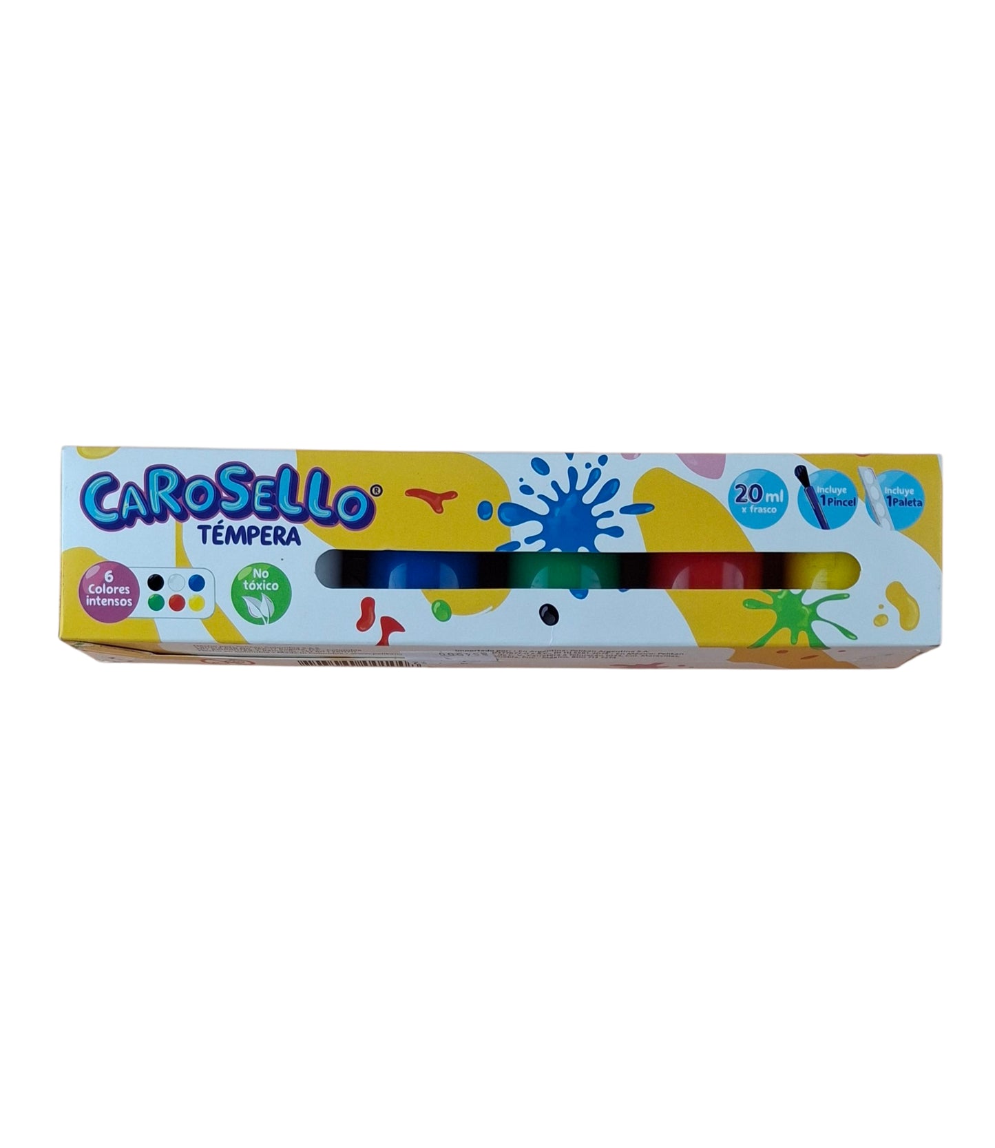 Témpera escolar Pelikan carosello caja x 6 unid