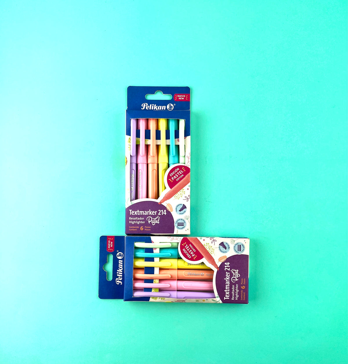 Resaltador pastel Pelikan textmarker 214 x 6 by Pelikan