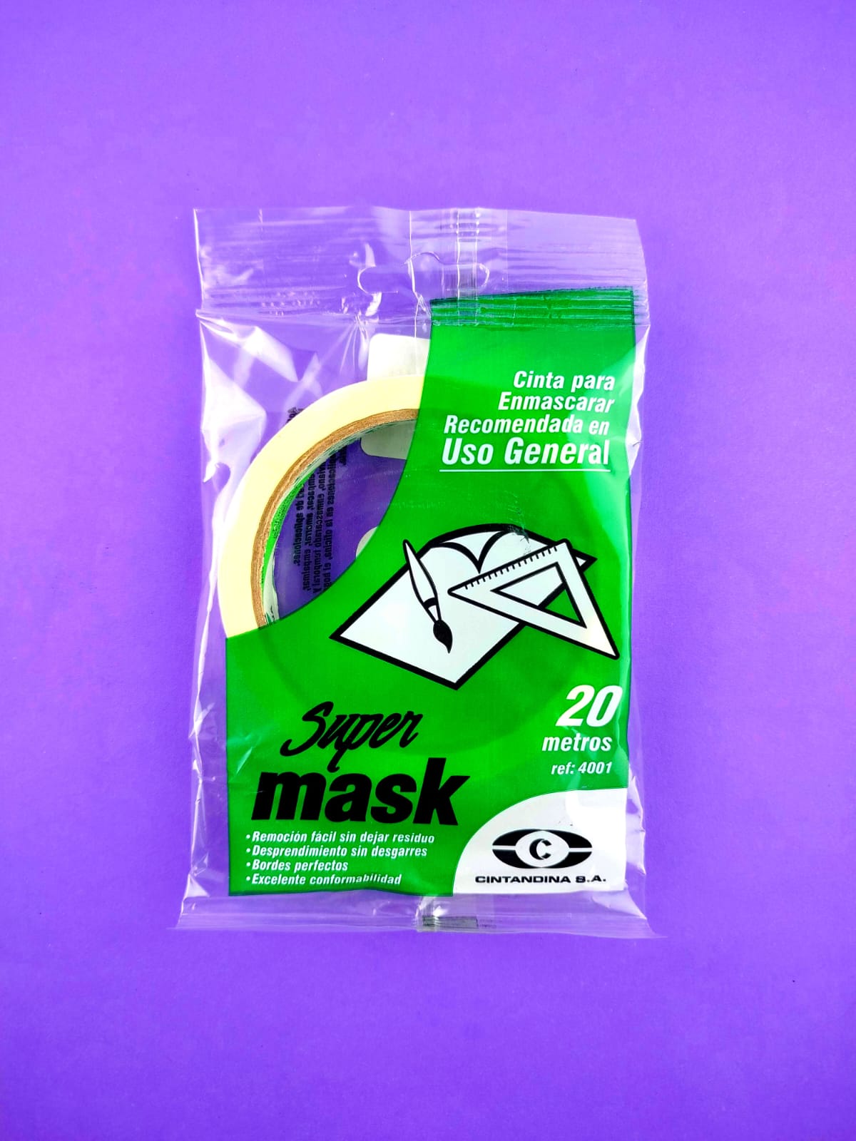 Cinta enmascarar 24MM x 20 by Andina