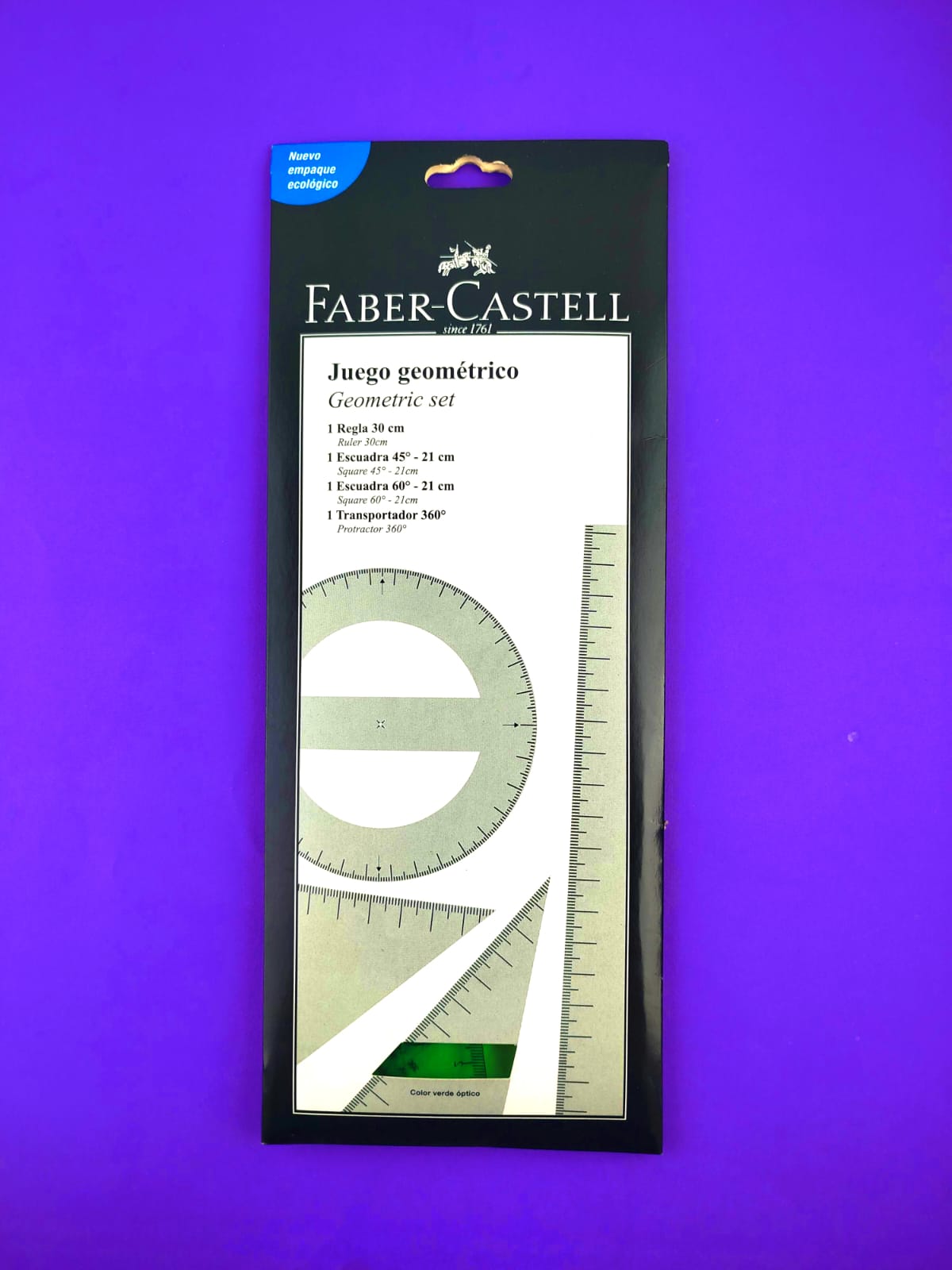 Juego geométrico faber-castell 30 centímetros by Faber-Castell
