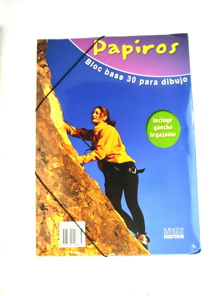 Block base 30 para dibujo papiros by Varios