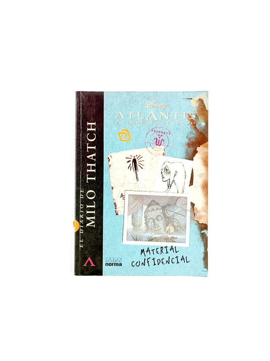 Atlantis el imperio perdido el diario el de milo thatch