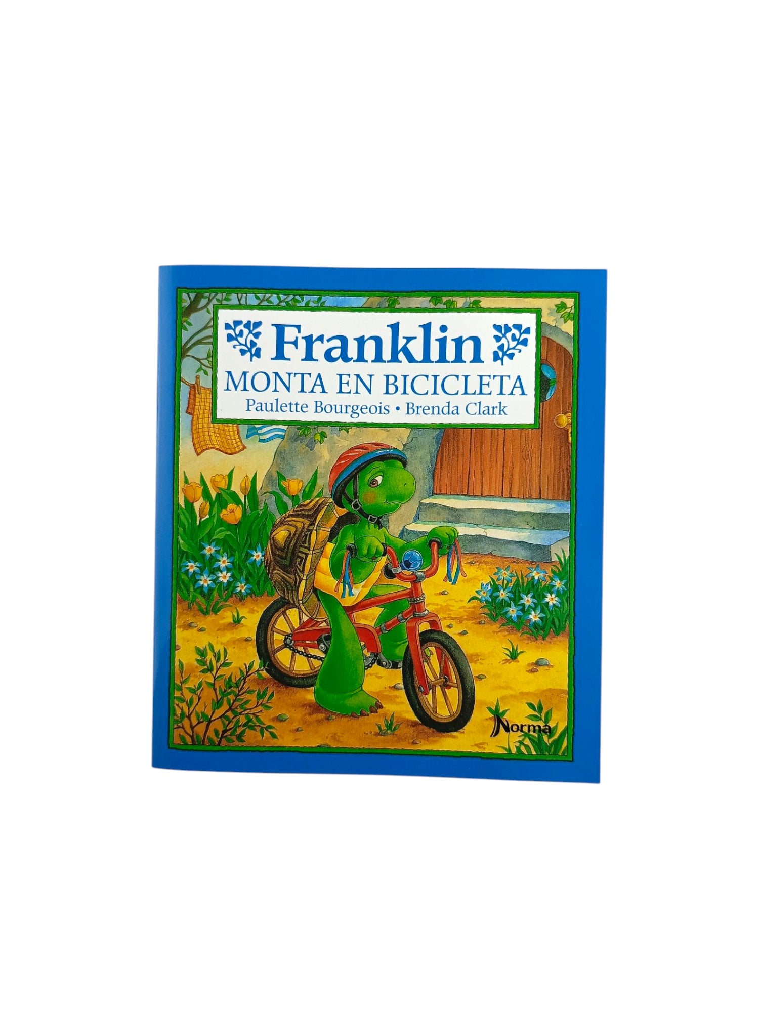 Franklin monta en bicicleta by Paulette Bourgeois