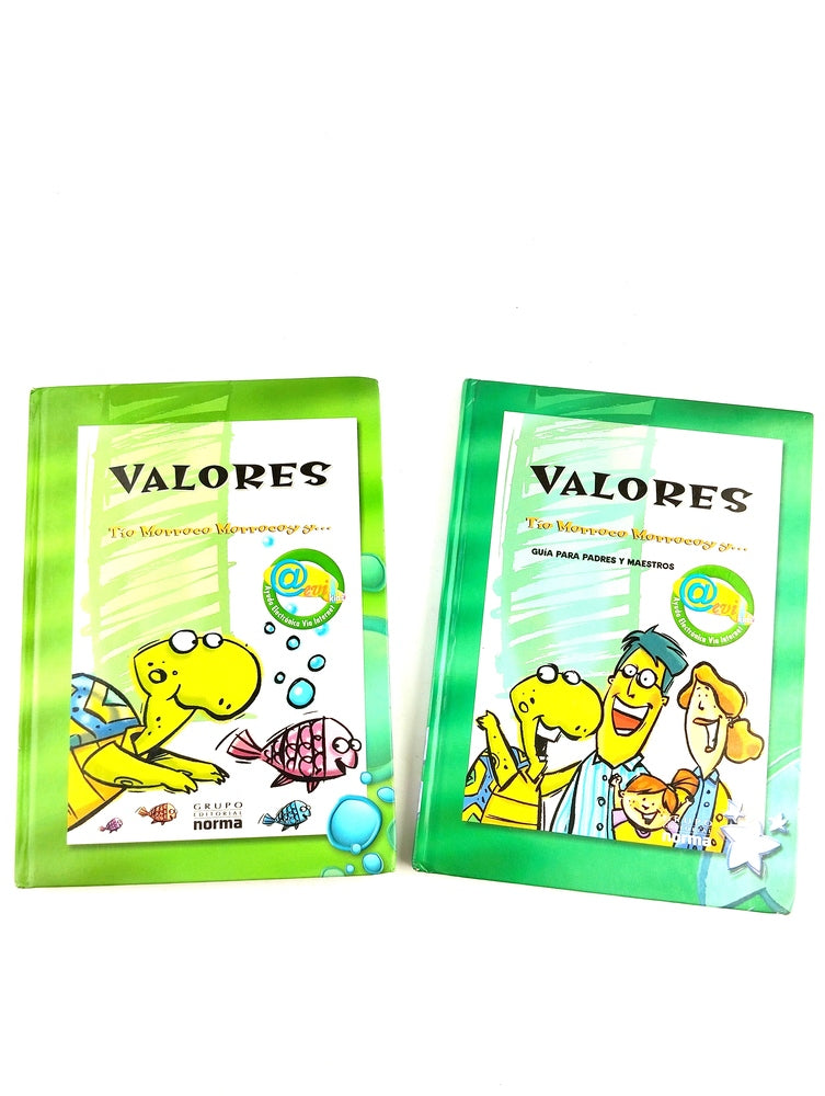 Valores tío morroco morrocoy y guía para padres y maestros by Varios Autores