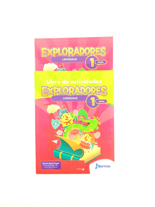 Exploradores lenguaje 1 inicial libro y cartilla de activadades