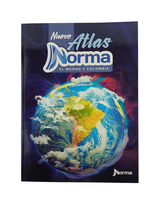 Kit nuevo atlas norma el mundo y colombia