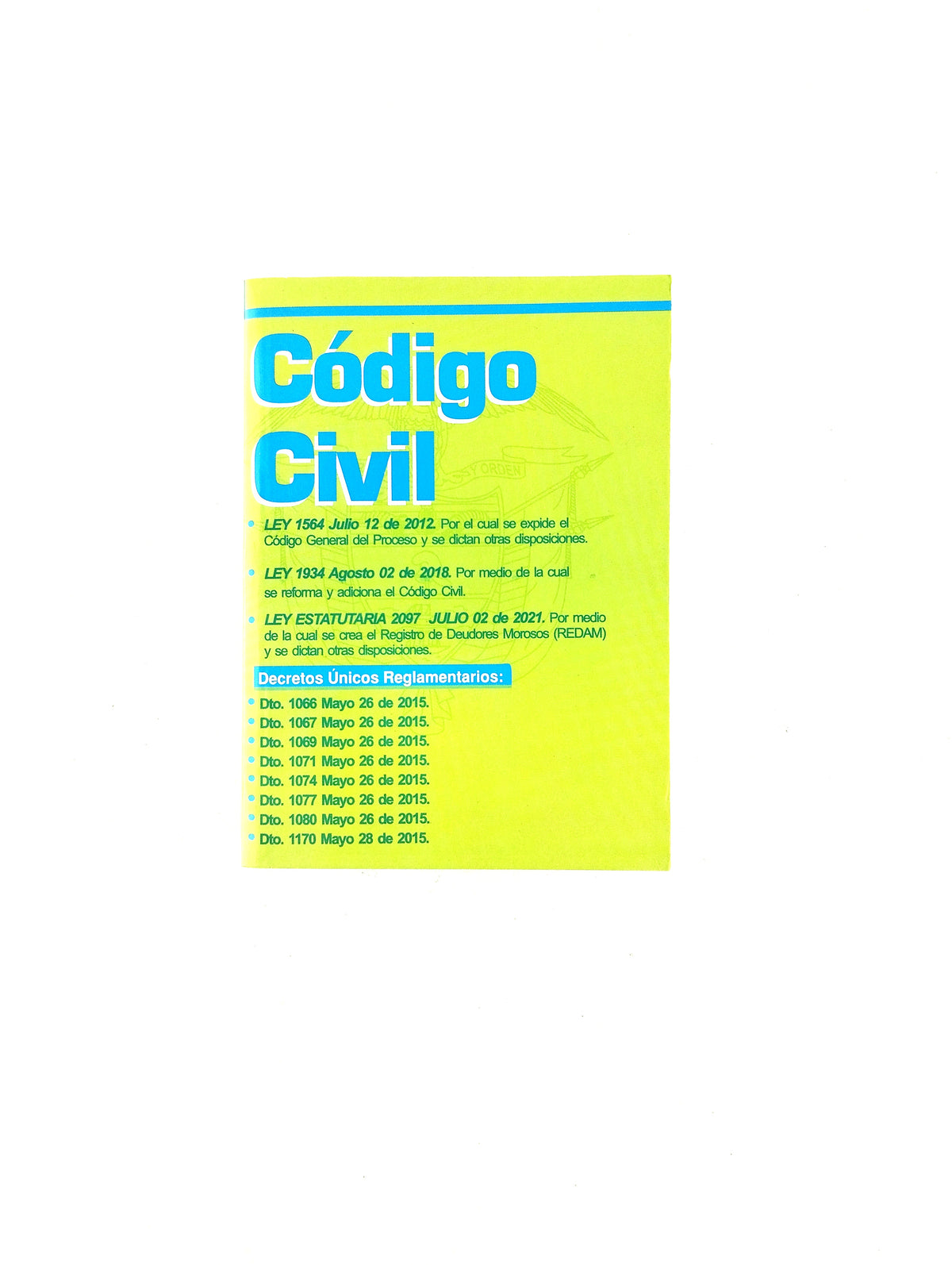 Código civil by Sin autor
