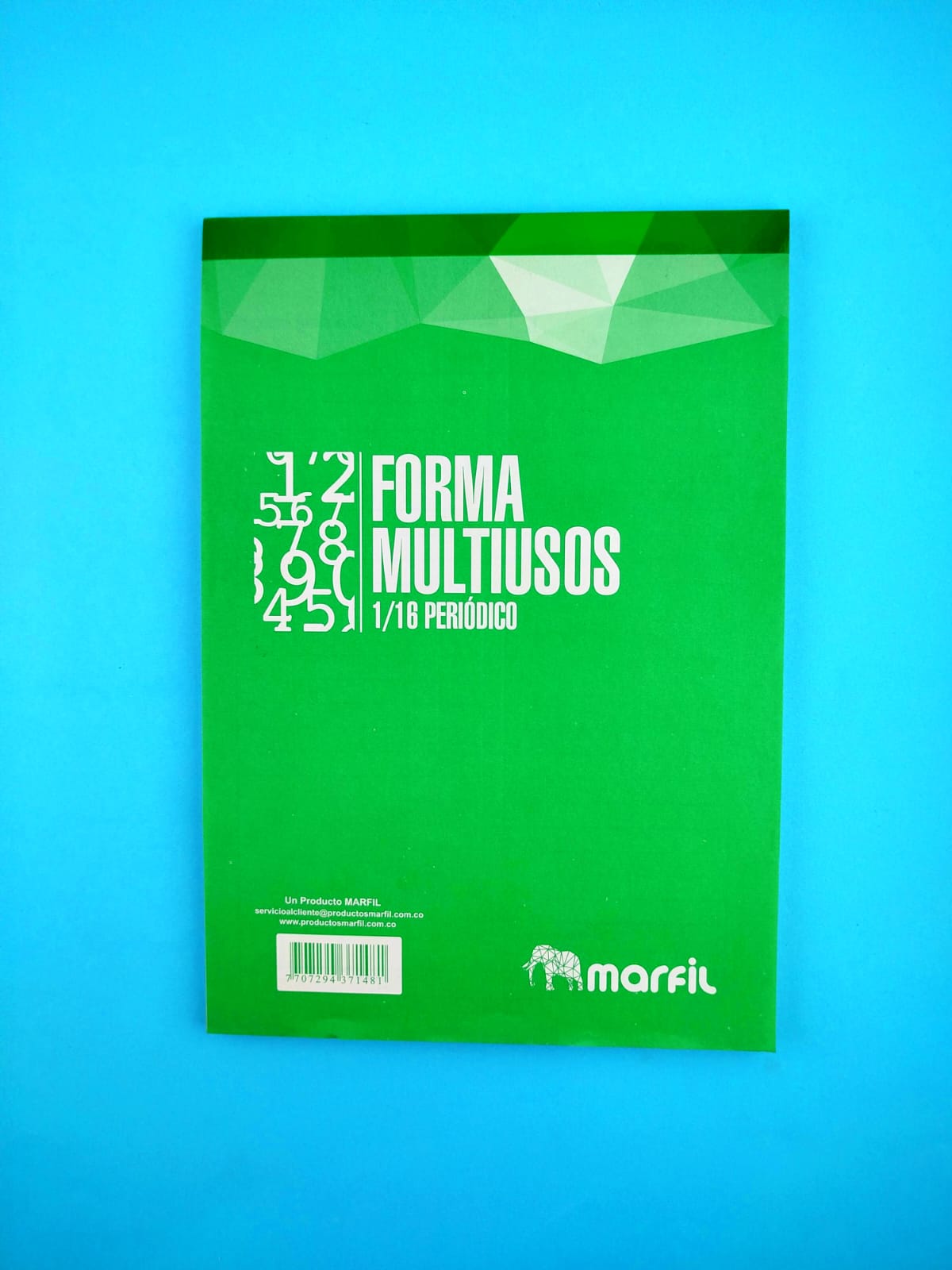 Facturero periodico 1/16 x60 hojas by Varios