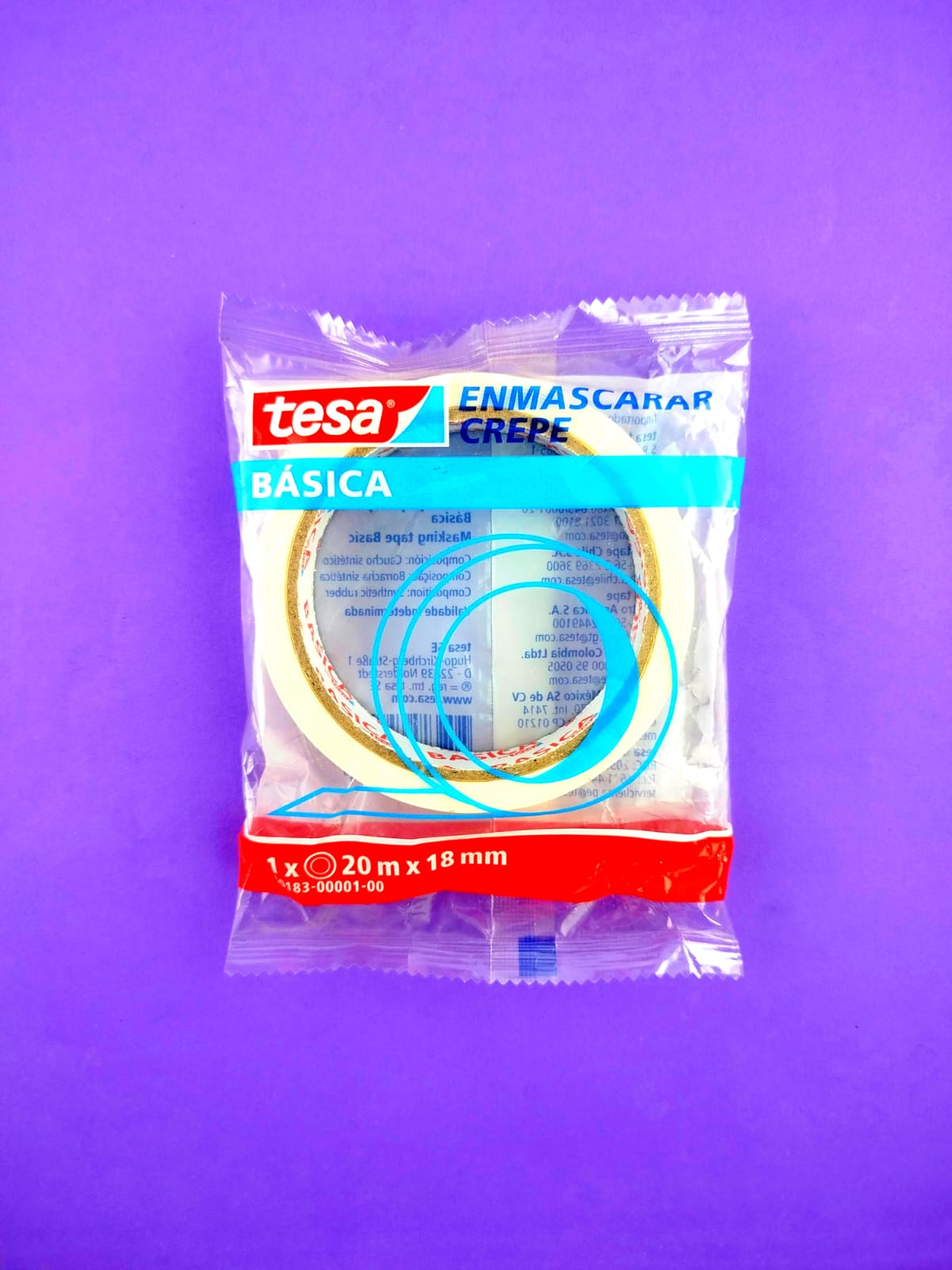 Cinta enmascarar tesa 20M x 18Mm by Tesa