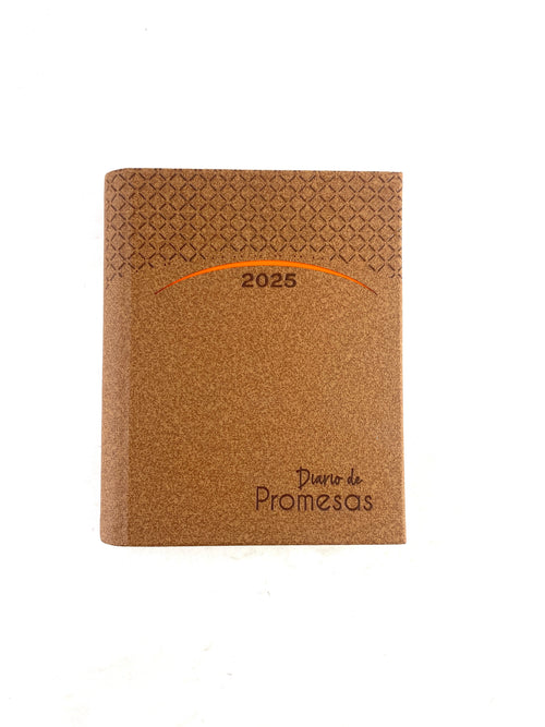 Agenda diario de promesas 2025 café by Varios