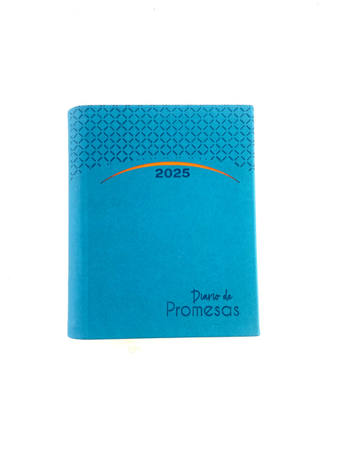 Agenda diario de promesas 2025 azul aguamarina by Varios