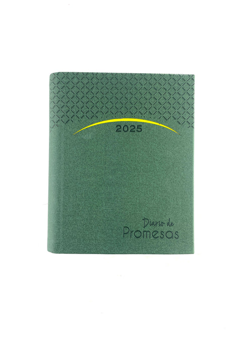 Agenda diario de promesas 2025 verde by Varios