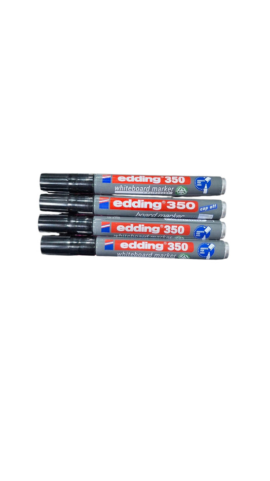 Marcador edding metálico 350 recargable negro