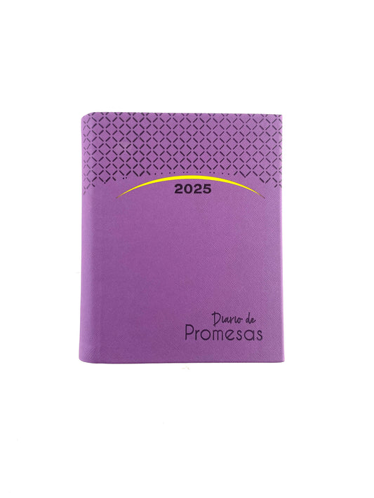 Agenda diario de promesas 2025 morada