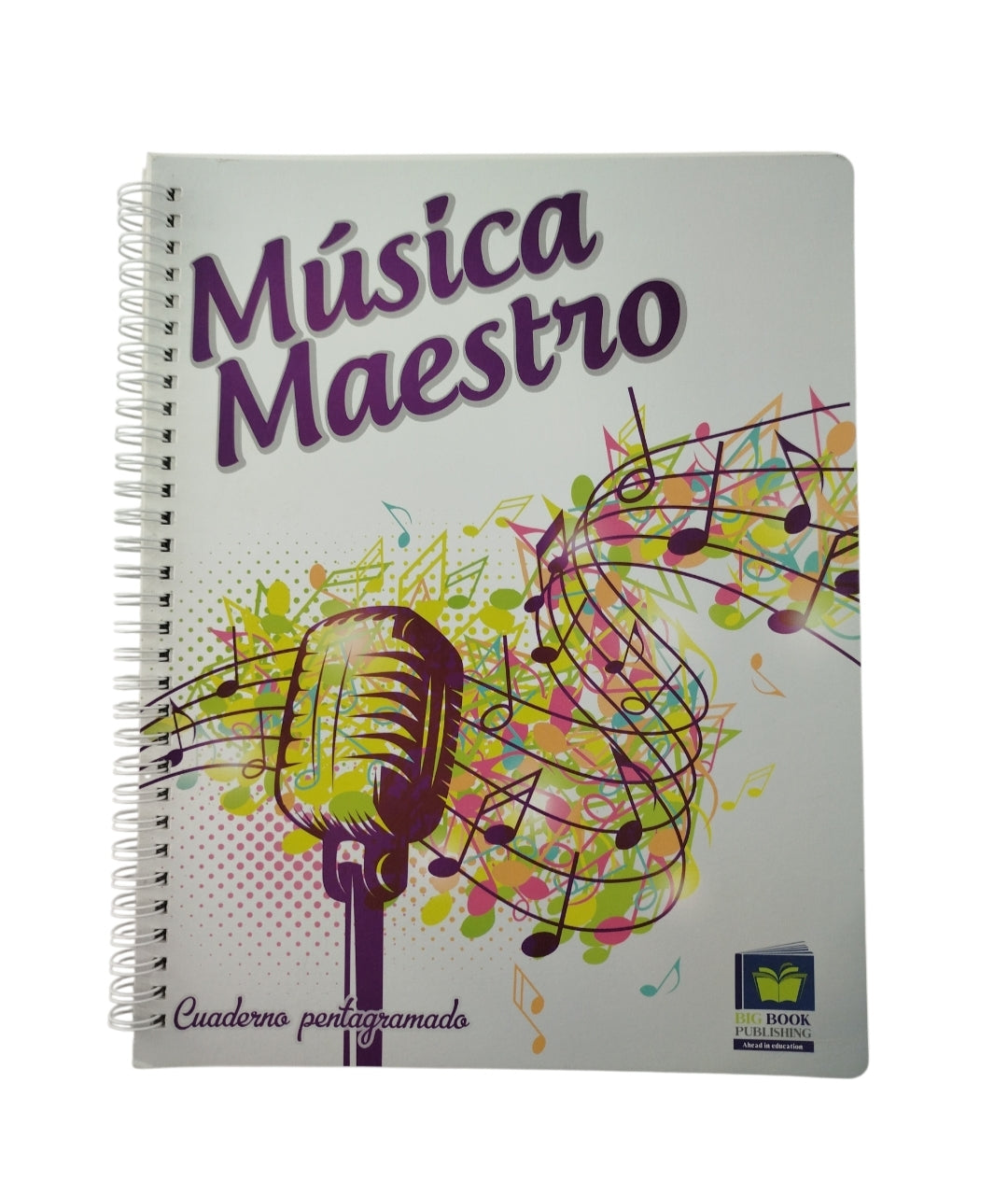 Cuaderno pentagramado big book publihing by Varios