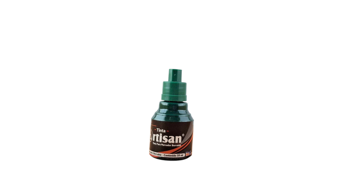 Tinta para marcador borrable artisan verde 39 ML by Varios