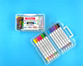 Plumones offi-esco punta pincel doble punta x12 by Offi-esco