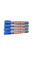 Marcador edding plastico 360 recargable azul by Varios