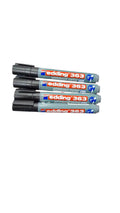 Marcador edding plástico 363 recargable negro by Varios
